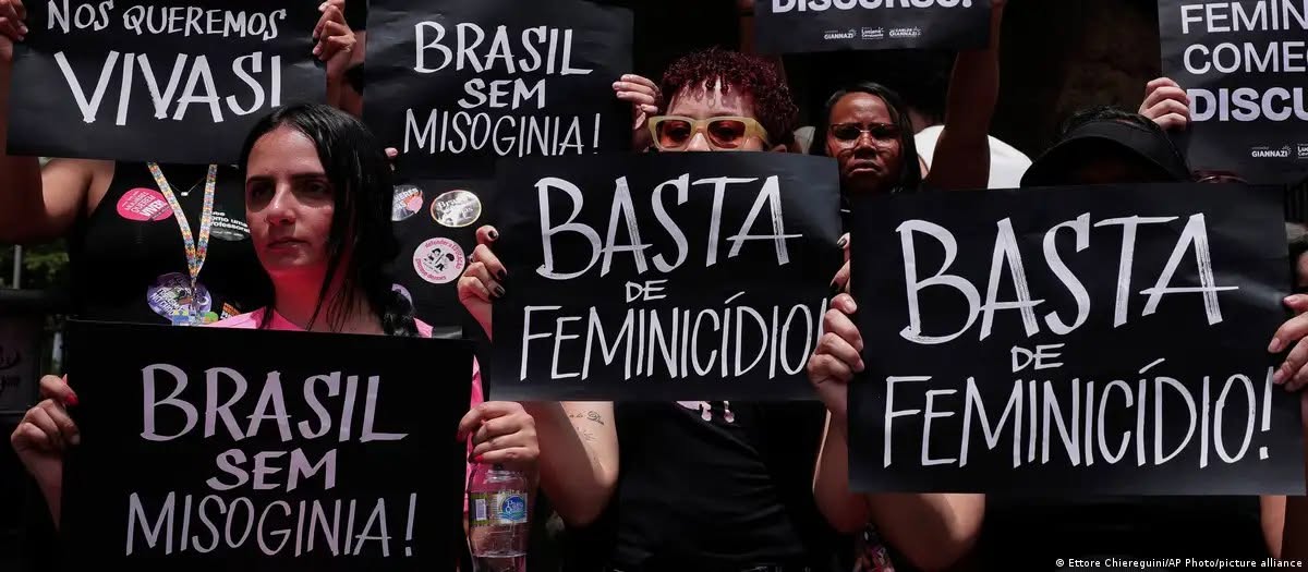 Feminicídios seguem em alta 20 anos após Lei Maria da Penha