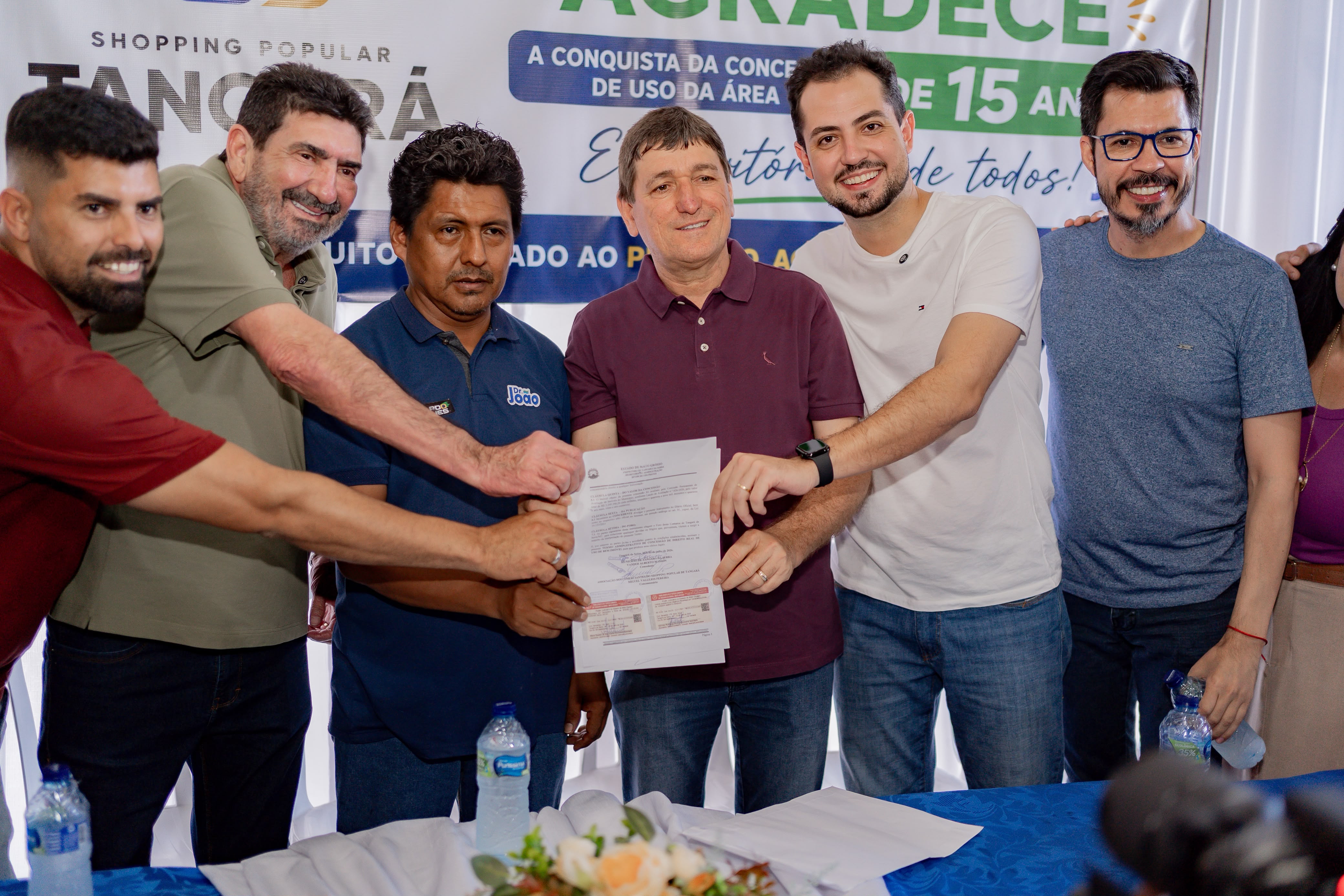 AVANÇO: Dr. João destaca concessão de 15 anos do Shopping Popular e reforça importância do espaço para economia de Tangará