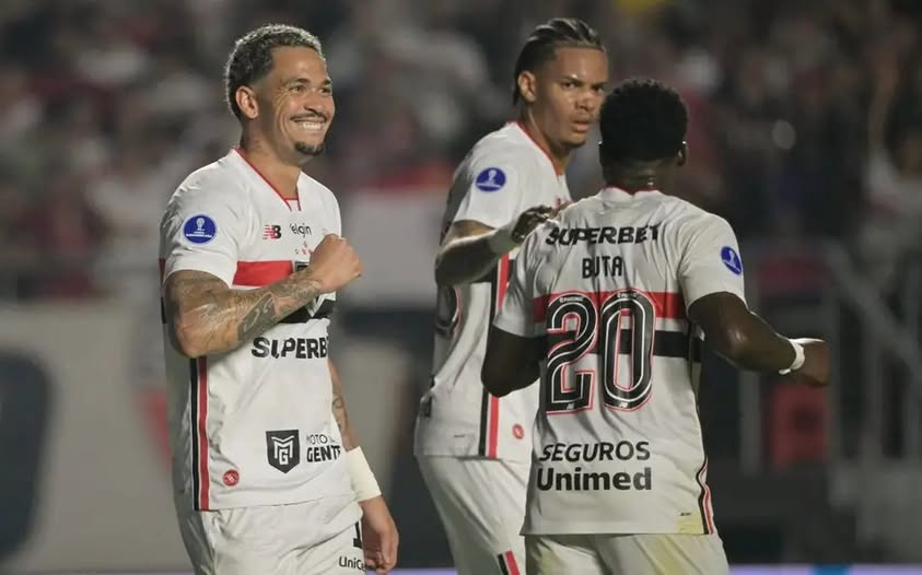 CAMINHO DO ESPORTE: São Paulo vence o Bolívar em casa e se classifica para as quartas de final da Copa Sul-Americana