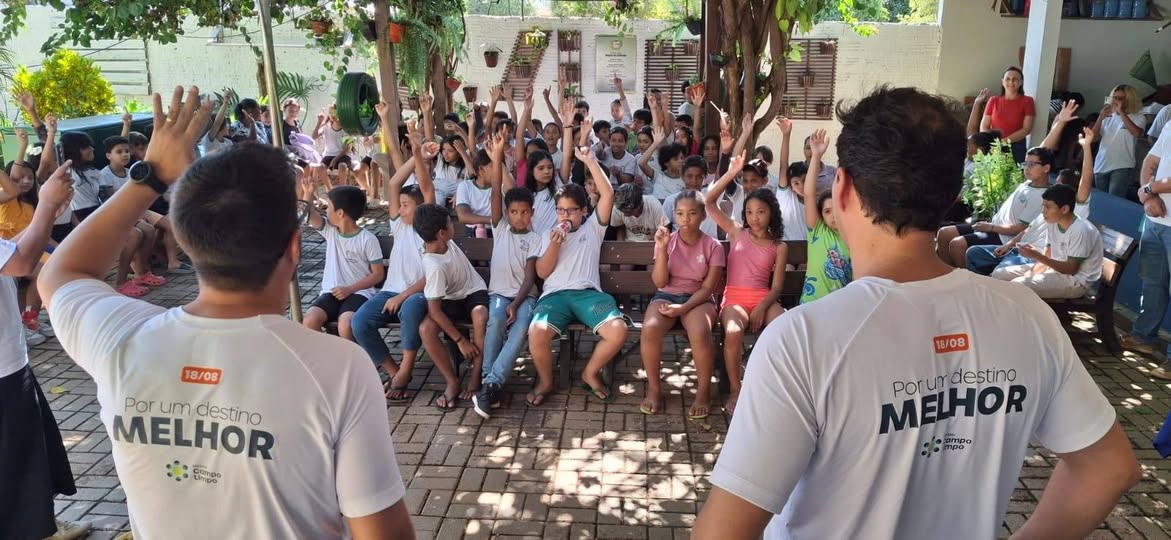 Campos Limpo: Educação ambiental leva Campo Limpo a alunos da rede municipal