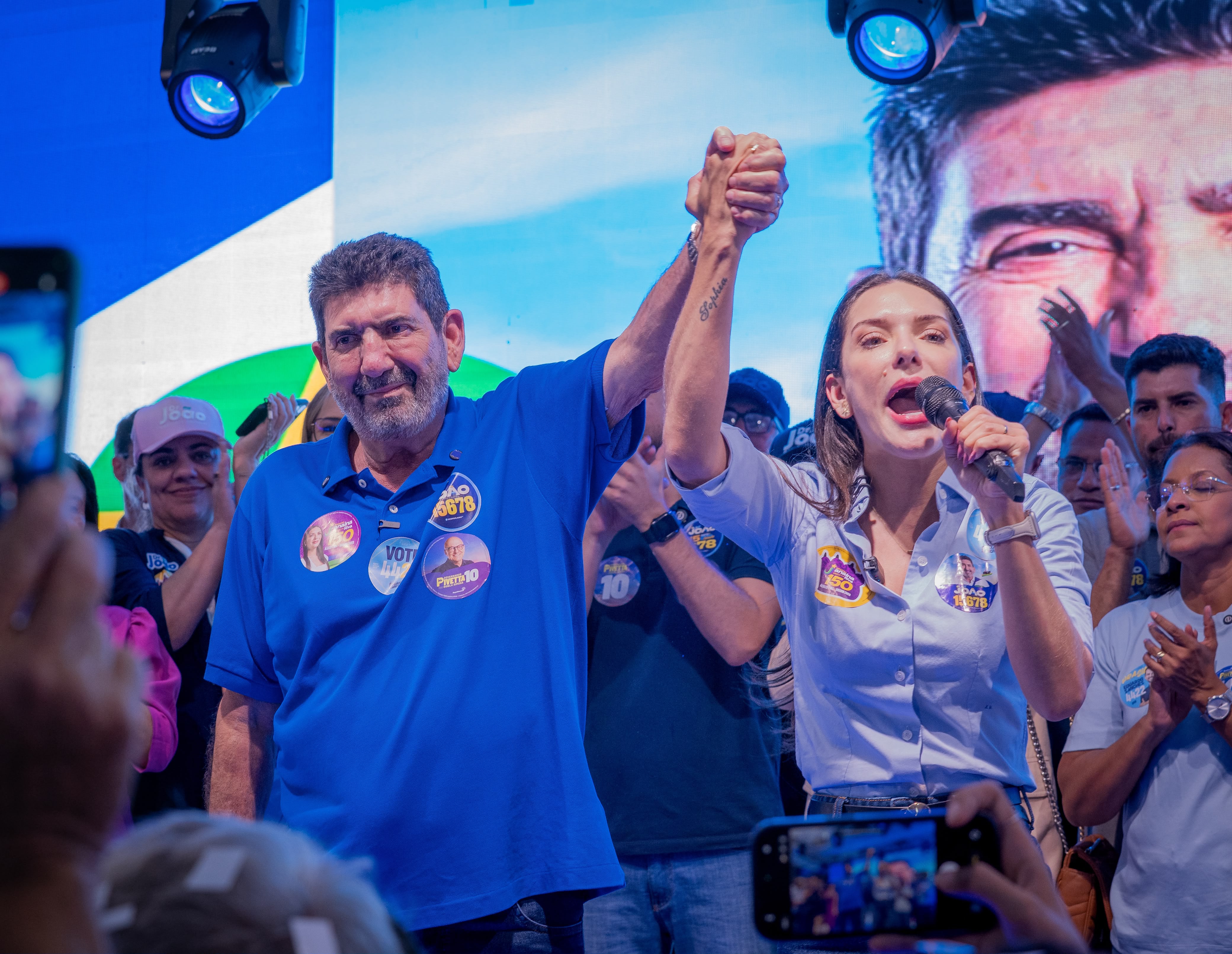 LANÇAMENTO DA CAMPANHA: Multidão prestigia Dr. João em Tangará e mostra força do deputado em sua principal base eleitoral