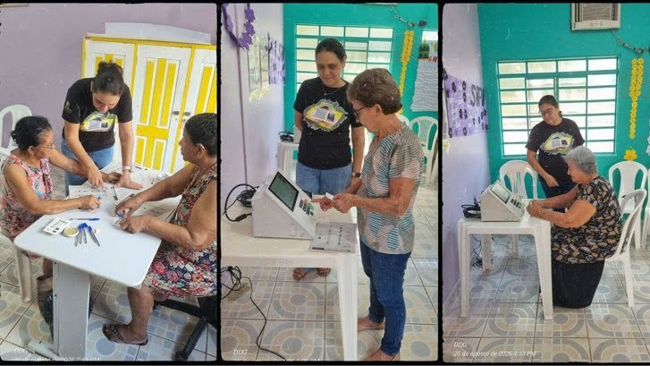 Zona Eleitoral de Juína leva cidadania a Centro de Convivência para Idosos