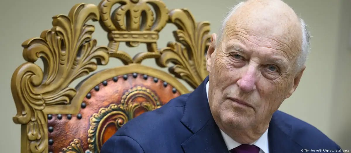Morre o rei Harald da Noruega, o mais velho monarca europeu