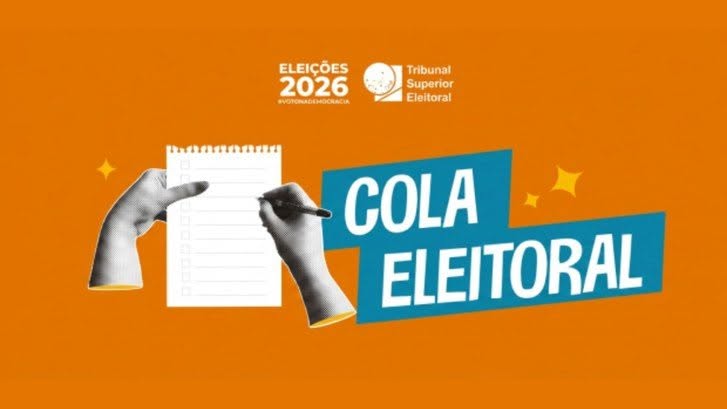 Colinha eleitoral ajuda a lembrar os números de candidatos das Eleições 2026