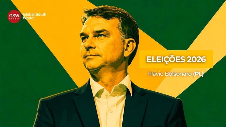 Eleições 2026 | Flávio Bolsonaro, o candidato em nome do pai