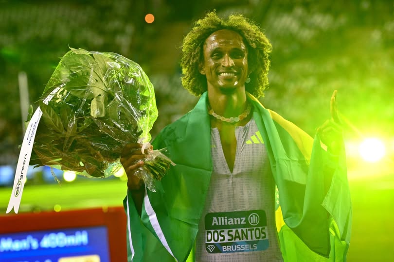CAMINHO DO ESPORTE: Alison dos Santos é tricampeão da Diamond League em Bruxelas