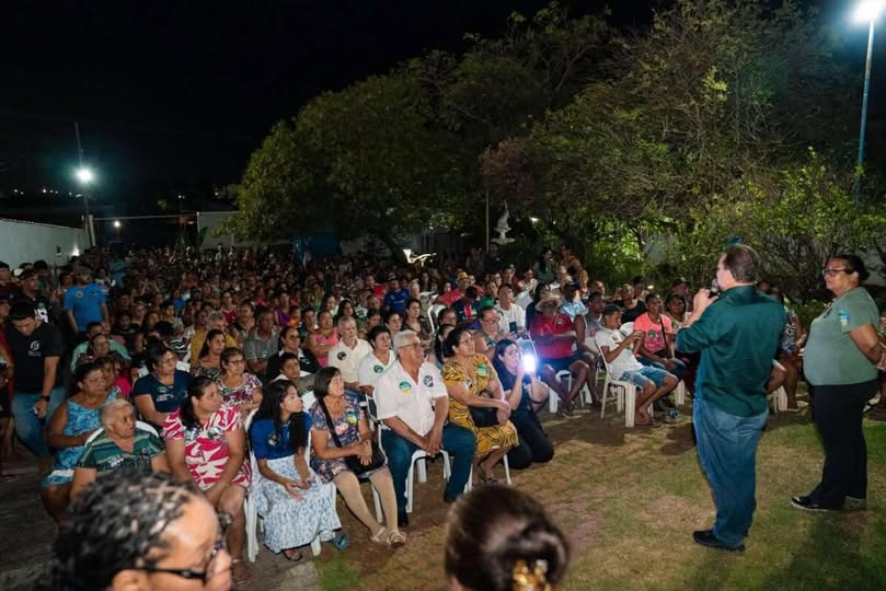 MOBILIZAÇÃO EM VG: Max reúne multidão em Várzea Grande e defende expansão de projetos sociais