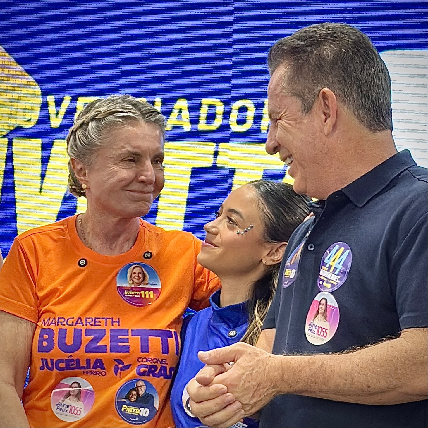 CORRIDA ELEITORAL: Mauro Mendes enaltece trabalho de Margareth Buzetti e pede 2º voto