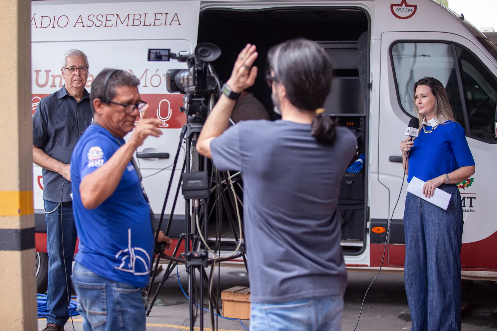 TV e Rádio Assembleia testam estrutura e integram equipes para cobertura da apuração