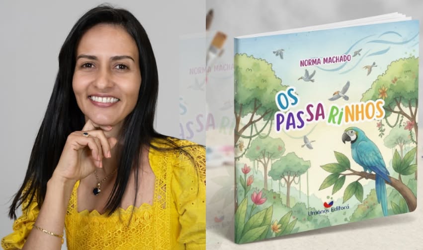 “Os Passarinhos” convida pequenos leitores a voar pelas regiões do Brasil