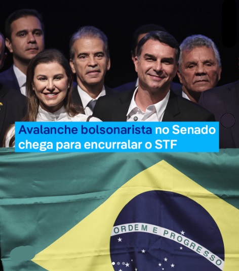 Avalanche bolsonarista no Senado chega para encurralar o STF