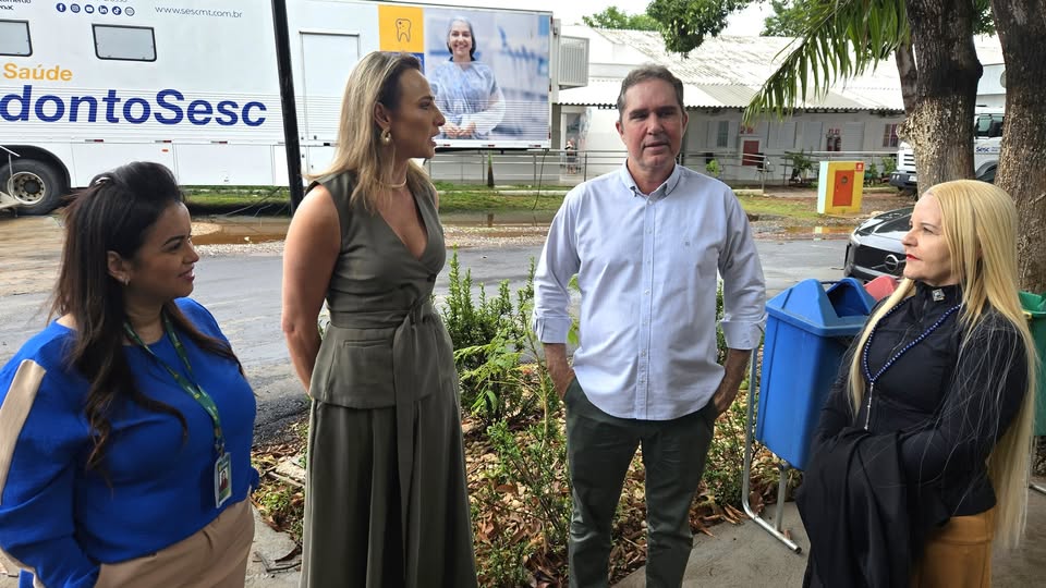 TRE-MT participa de ação social do sistema Fecomércio no Abrigo Bom Jesus