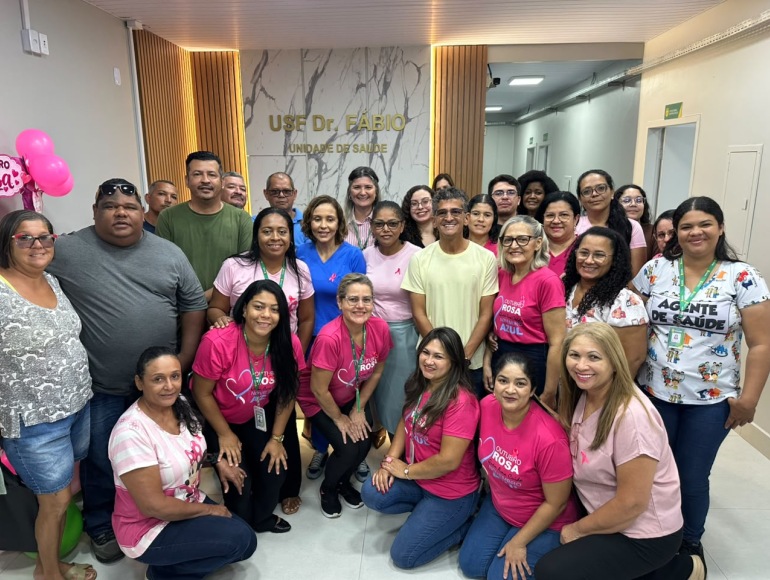 Cezinha Nascimento participa da entrega da USF Dr. Fábio após revitalização em Cuiabá