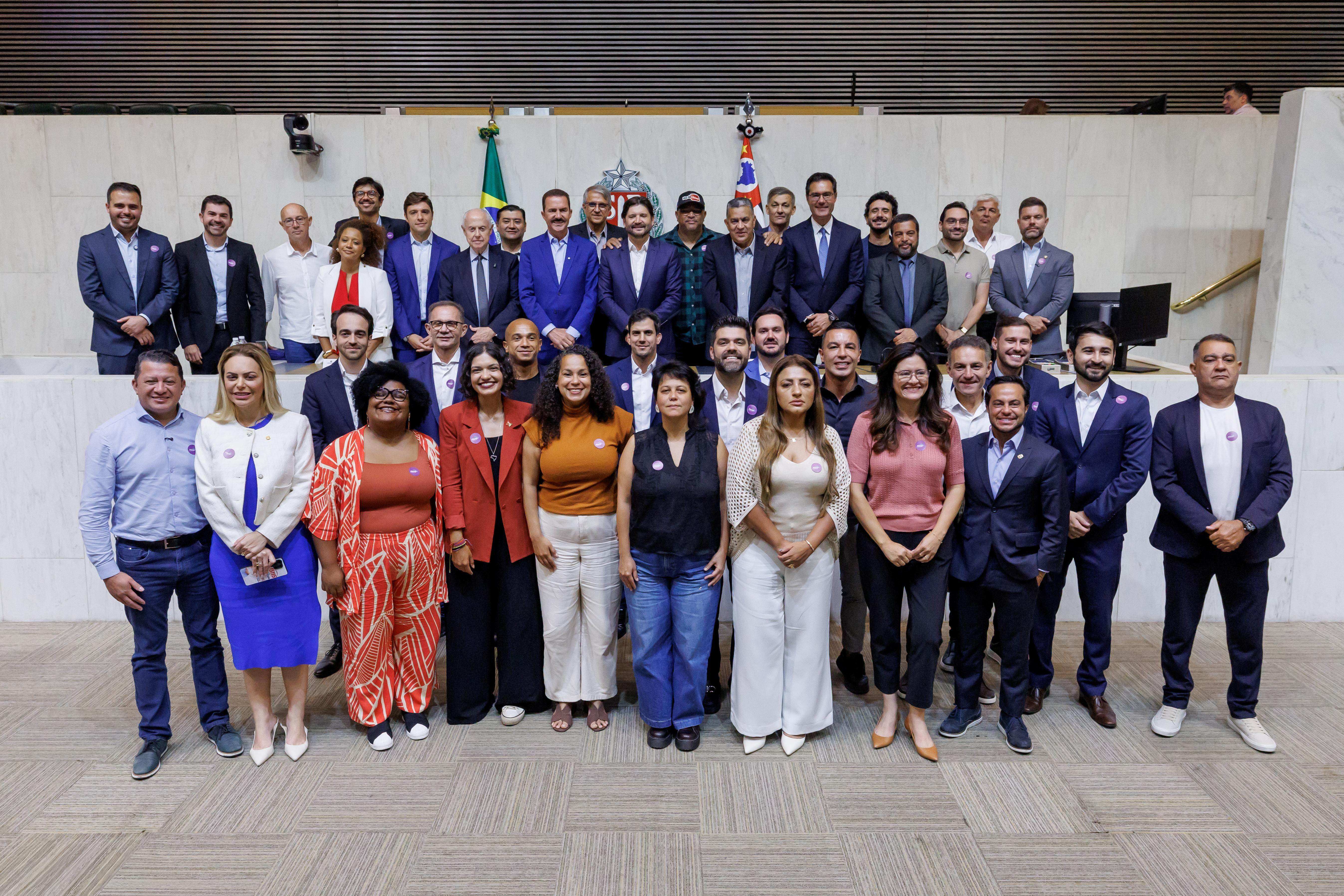 Mesa Diretora da Alesp recepciona parlamentares eleitos para a 21ª Legislatura