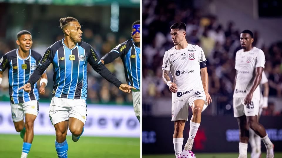 CAMINHO DO ESPORTE: Risco de rebaixamento do Corinthians aumenta após vitória do Grêmio