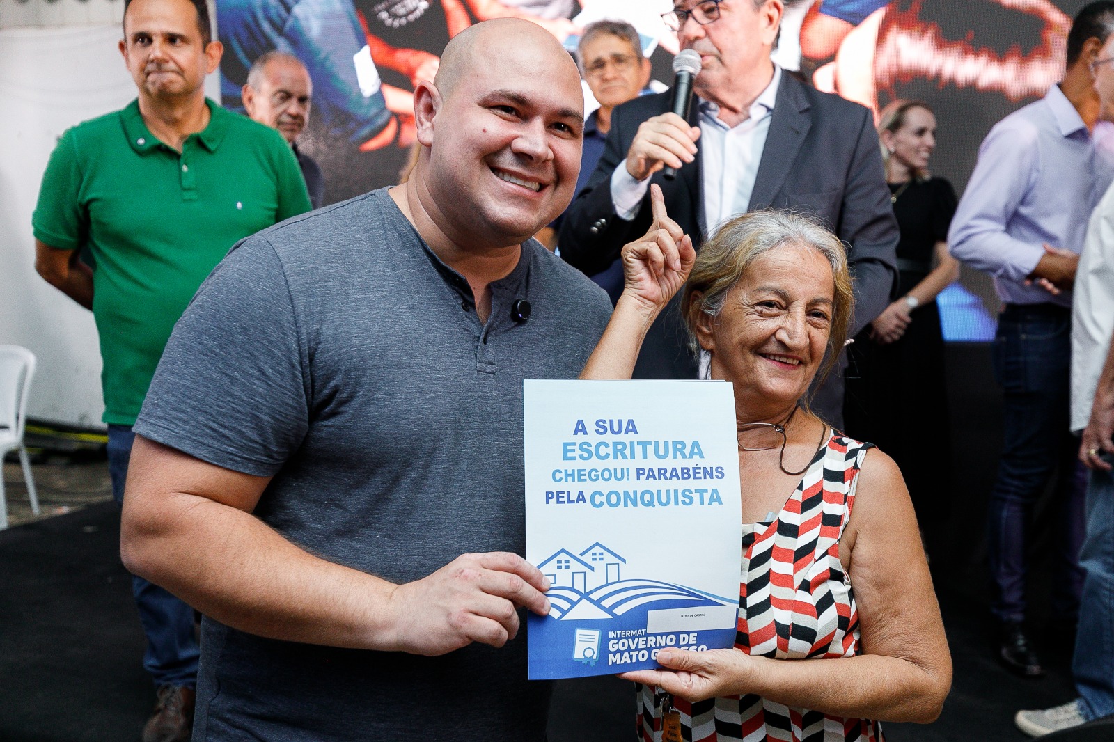 “Vamos levar isso para todos os bairros”, garante Abilio sobre escrituras