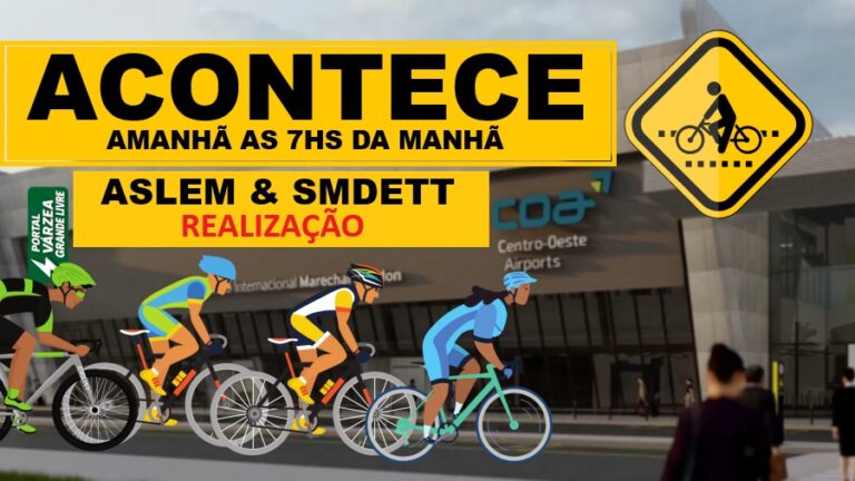 ACONTECE AMANHÃ: Ciclovia recebem revitalização e Avenida Murilo Domingos para 1ª Volta ao Aeroporto